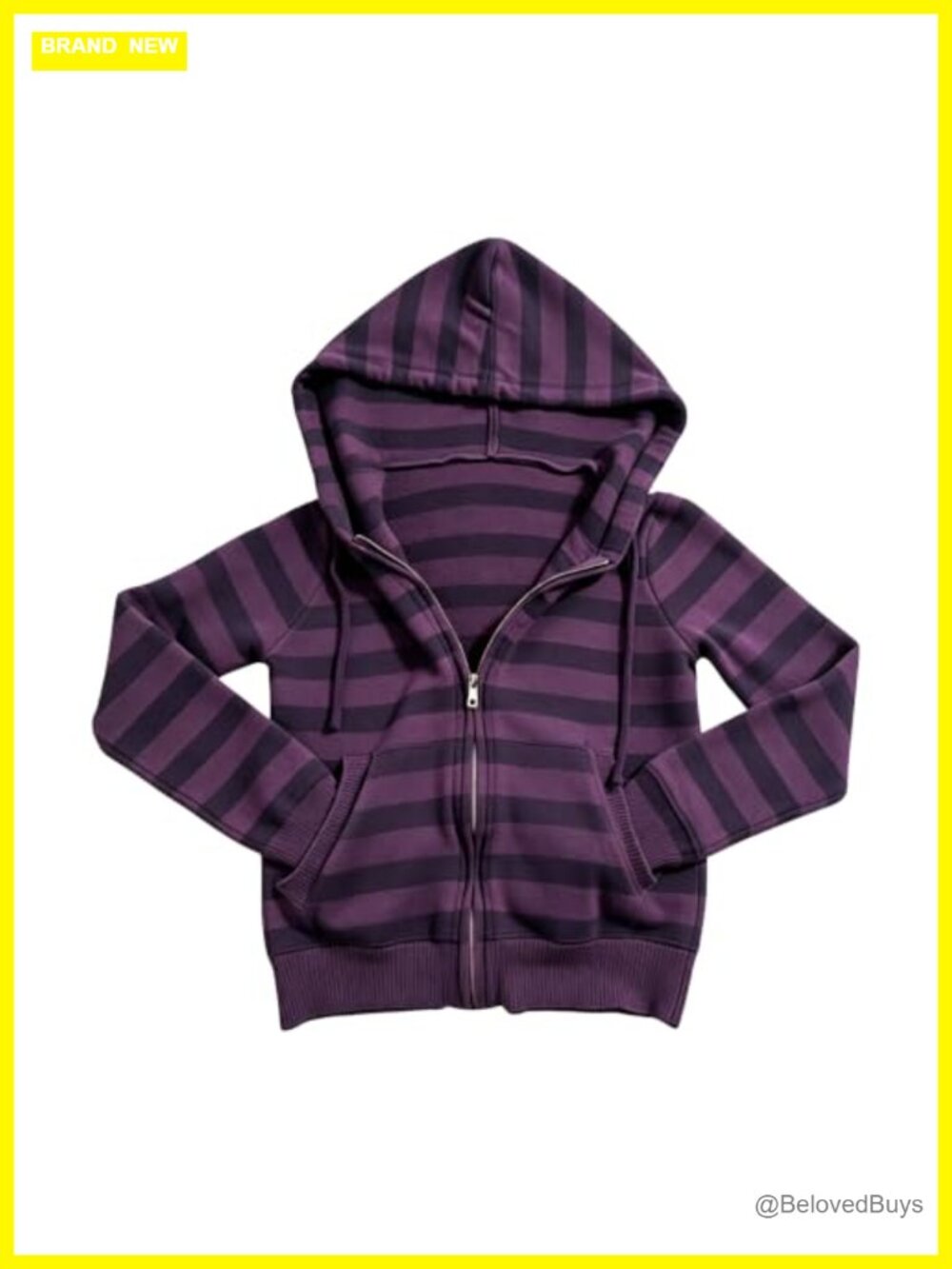 Emo Goth 2000s Graphic Hoodie Streetwear Y2k Grunge Striped Zip Up Baggy Women